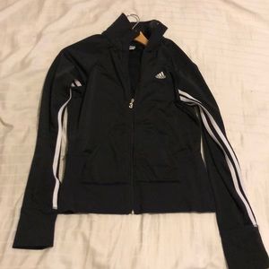 Adidas track jacket :size medium